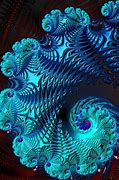 Image result for Blue Fractal Art