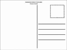 Image result for Free Postcard Template Word