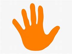 Image result for Orange Hand Clip Art