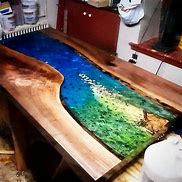 Image result for Resin Wood Dining Table From Above