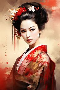 Image result for Japanese Geisha Art Prints