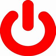 Image result for Red Power Button Icon