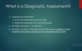 Image result for Diagnostic Assessment Examples