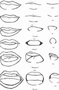 Image result for Drawing Anime Lips Step by Step
