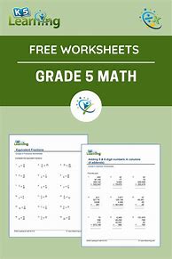 Image result for K5 Learning Worksheets Grade 5