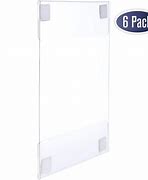 Image result for Plastic Wall Sign Holders