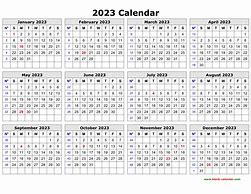 Image result for Week Calendar 2023