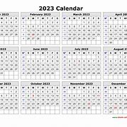 Image result for Calendar 23
