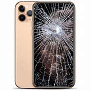 Image result for iPhone 11 Pro Max Broken Screen Midnight Green