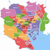 Image result for Tokyo Cities Map