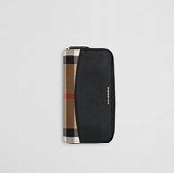 Image result for Burberry Check Zip Around Wallet