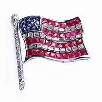 Image result for American Flag Brooch