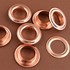 Image result for rose gold curtain eyelets