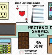 Image result for Rectangle Shape Things Clip Art