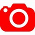 Image result for Black and Red Camera Icon