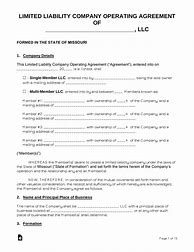 Image result for Missouri Manufacturing and Wholesale Purpose for LLC Statement Example