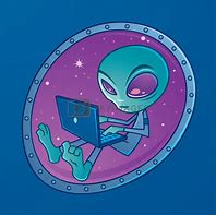 Image result for Alien Computer Character