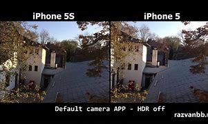 Image result for The Difference in the Camera and iPhone 5 5S