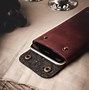 Image result for Leather iPhone SE Case with Card Holder