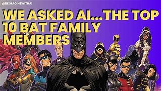 Image result for Bat Family Members
