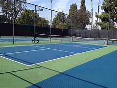 Image result for Picture of Pickleball Court