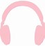 Image result for Headphones Icon Cute PNG