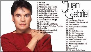 Image result for Juan Gabriel Best Songs Querida Song