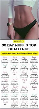 Image result for 30-Day Waist Challenge Chart