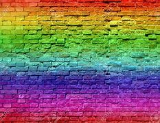 Image result for Rainbow Brick Wall