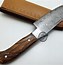 Image result for Damascus Kitchen Knife