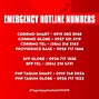 Image result for Emergency Hotlines Font and Color