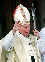 Image result for Pope John Paul II Walking