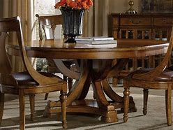 Image result for 60 Inch Round Dining Tables Wood