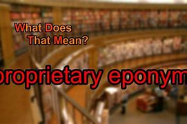 Image result for Proprietary Meaning