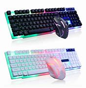 Image result for Lighted PC Keyboard with Fingerprint Reader and USB Ports