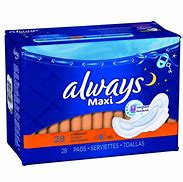 Image result for Always Pads with Wings Overnight