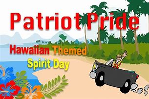 Image result for Clip Art Spirit Day Hawaiian