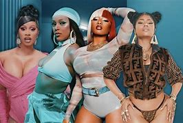 Image result for Nicki Minaj Doja Cat Megan Thee Stallion