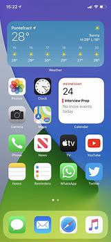 Image result for iOS 14 Home Screen Layout