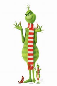 Image result for Grinch Cardboard Cutout