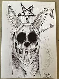 Image result for Creepy Drawing Ideas
