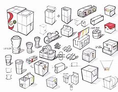 Image result for Packaging Design Drawing