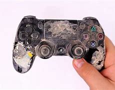 Image result for Broken Black PS4 Controller