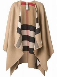 Image result for Burberry Poncho Cape
