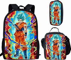 Image result for Dragon Ball Z Backpack Kids