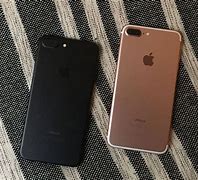 Image result for iPhone 7 Black and Rose Gold Plus