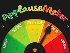 Image result for Clap-O-Meter