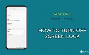 Image result for Remove Screen Lock Samsung