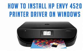 Image result for Add Printer HP ENVY 4520