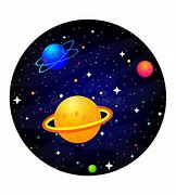 Image result for Cartoon Planets Space Galaxy